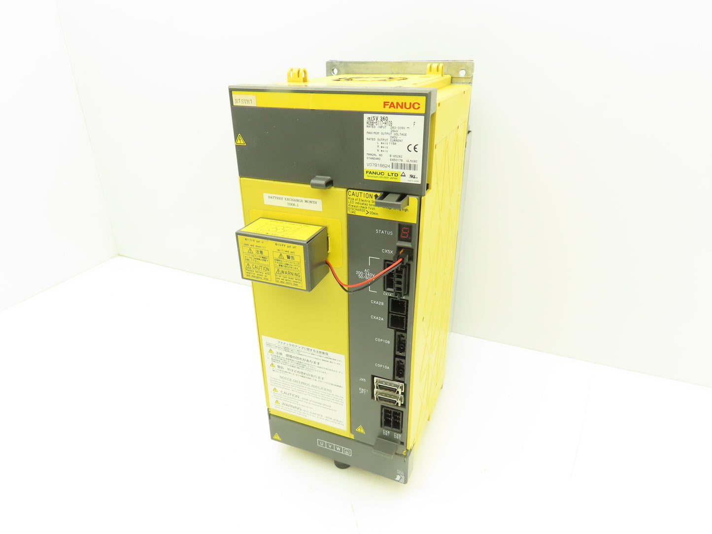 Fanuc A06B-6117-H109 Servo Drive Amplifier Module 26kW 240V aiSV 360 Rev F