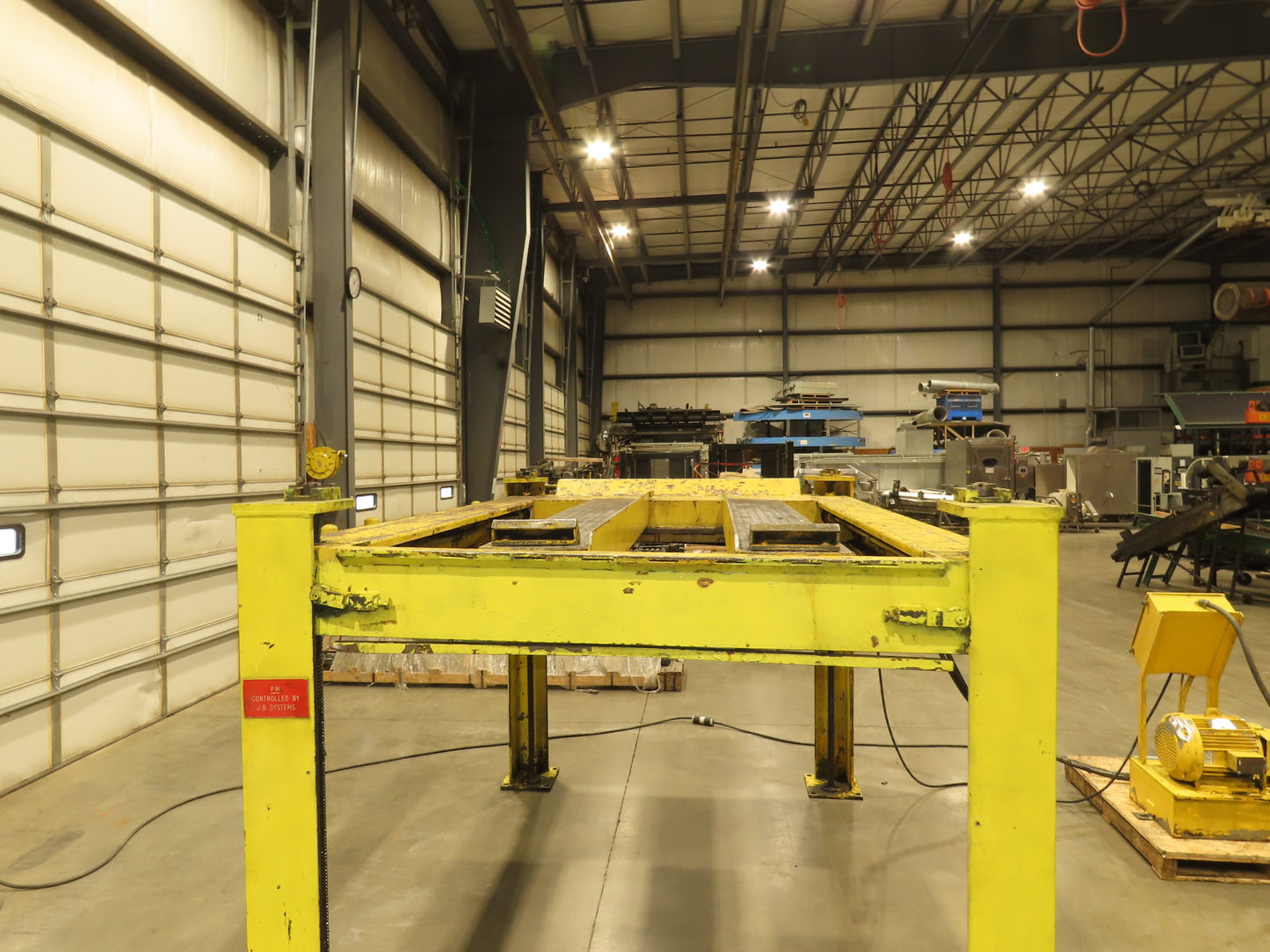 Forklevator Forklift Four Post Mechanical Service Lift 20000lbs 102x60" 3Ph