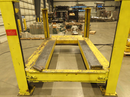 Forklevator Forklift Four Post Mechanical Service Lift 20000lbs 102x60" 3Ph