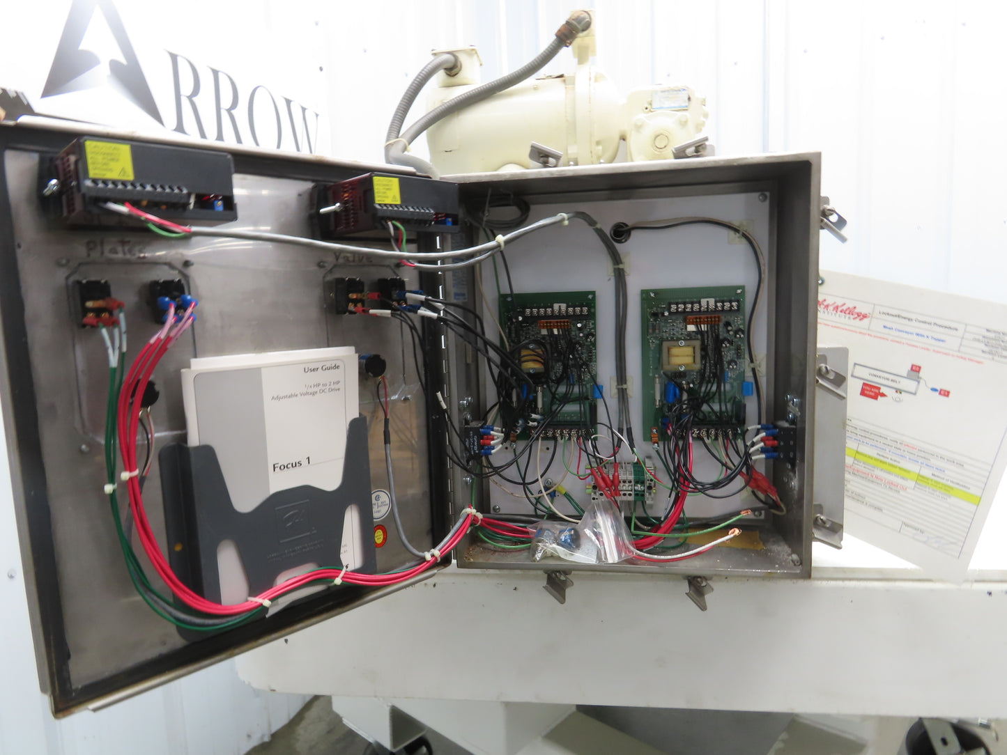 Green Inc Tiefenthaler K-Topper Food Topping Metering Feeder Bin 14" Wide 115V