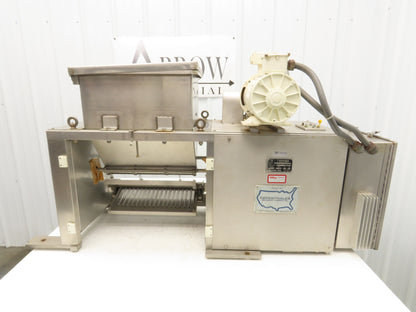 Green Inc Tiefenthaler K-Topper Food Topping Metering Feeder Bin 14" Wide 115V