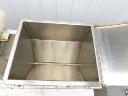 Green Inc Tiefenthaler K-Topper Food Topping Metering Feeder Bin 14" Wide 115V