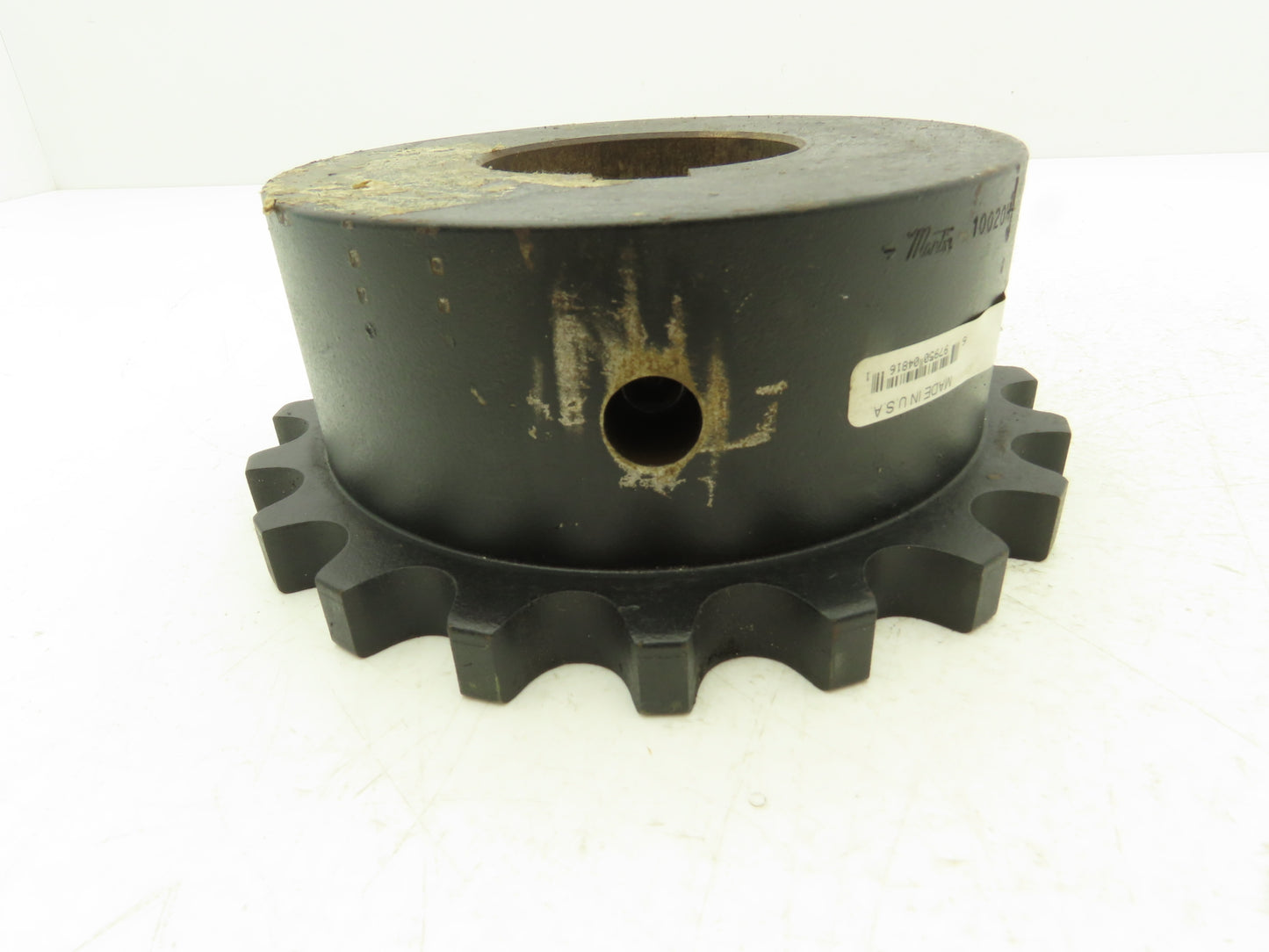 Martin 10020H Roller Chain Coupling Hub 3" Bore 20 Tooth #100 Chain 3.150" LTB