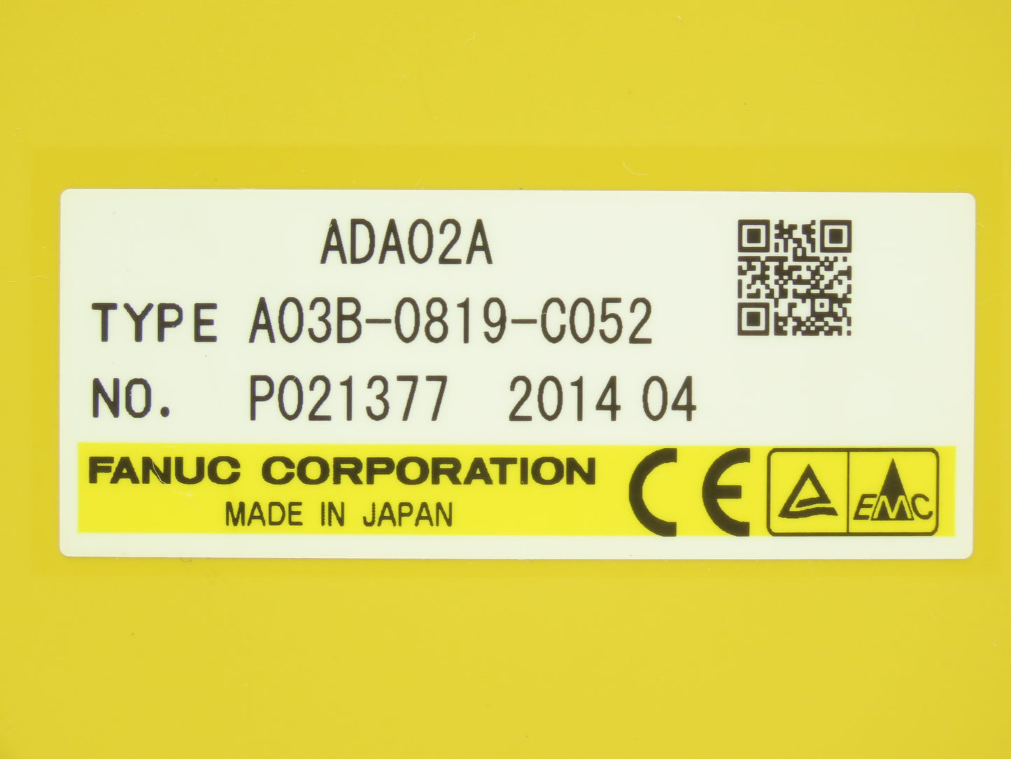 Fanuc A03B-0819-C052 I/O Analog Output Module 20 Point Relay ADA02A Lot of 2