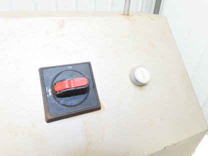 Handtmann 150-01 Filling Station 1"x 3/4" Plastic Water Pump 480V Control Panel