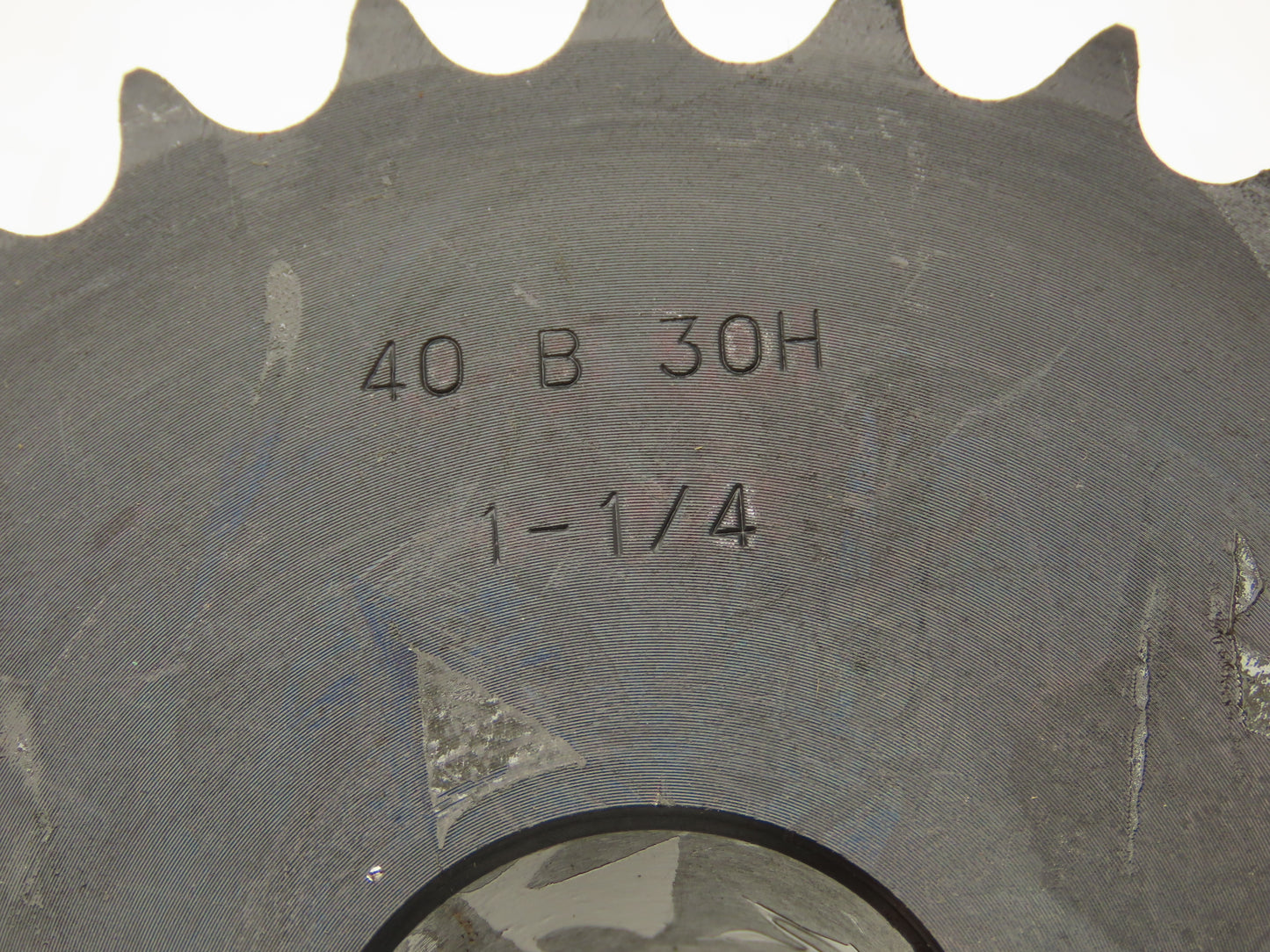 Finished Bore S40 B 30H Roller Chain Sprocket 30 Tooth #40 1-1/4"ID Lot of 2