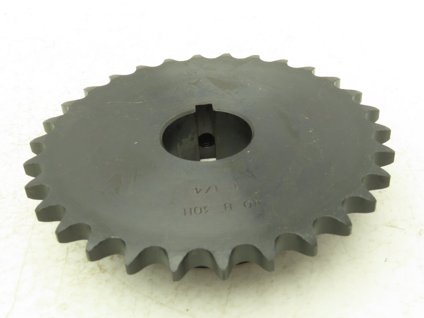Finished Bore S40 B 30H Roller Chain Sprocket 30 Tooth #40 1-1/4"ID Lot of 2