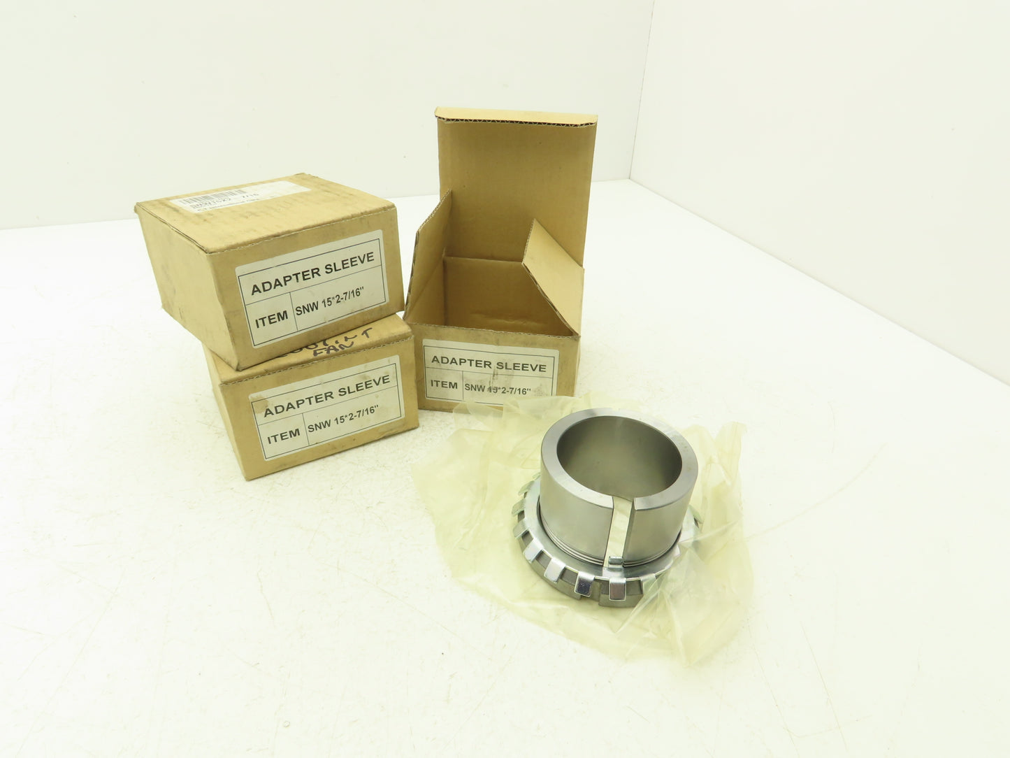 PT International SNW15X2-7/16 Adapter Sleeve 2.4375" Bore 58mm LTB Lot of 3