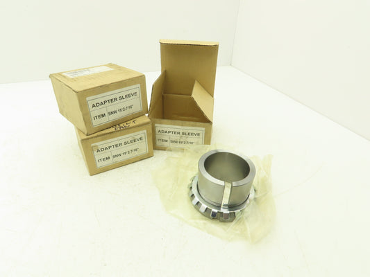 PT International SNW15X2-7/16 Adapter Sleeve 2.4375" Bore 58mm LTB Lot of 3