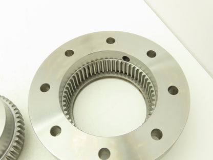 Ameridrives F201.5 EB FB 1-5/8 1-3/4 Gear Coupling Sleeves & Hubs Set w Hardware