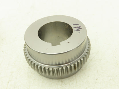 Ameridrives F201.5 EB FB 1-5/8 1-3/4 Gear Coupling Sleeves & Hubs Set w Hardware