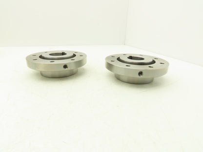 Ameridrives F201.5 EB FB 1-5/8 1-3/4 Gear Coupling Sleeves & Hubs Set w Hardware