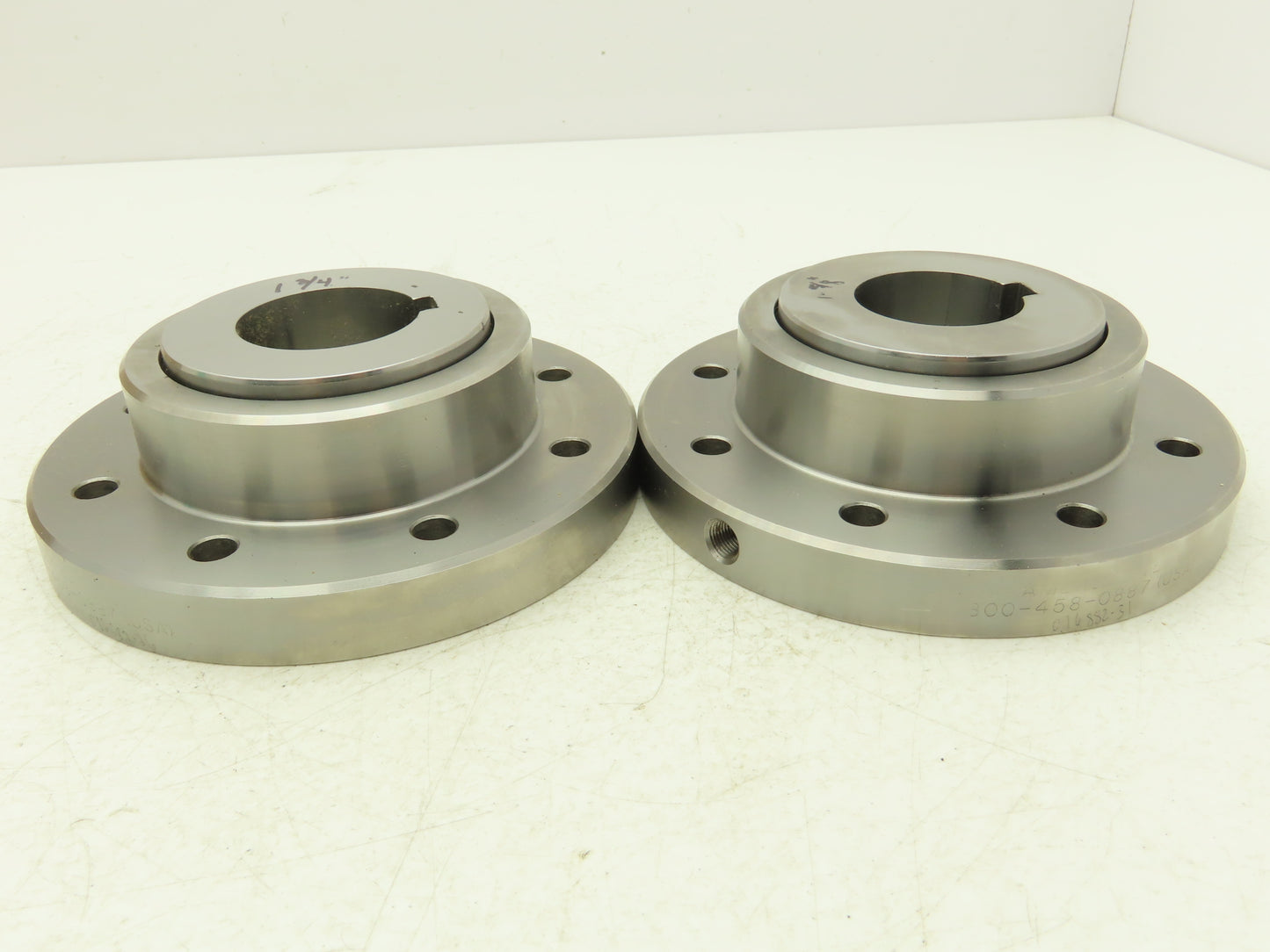 Ameridrives F201.5 EB FB 1-5/8 1-3/4 Gear Coupling Sleeves & Hubs Set w Hardware