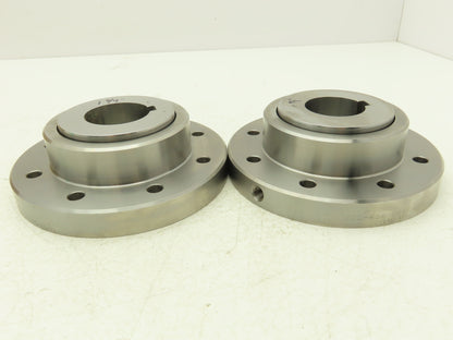 Ameridrives F201.5 EB FB 1-5/8 1-3/4 Gear Coupling Sleeves & Hubs Set w Hardware