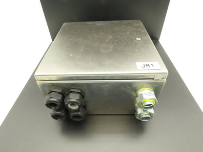 Hoffman CSD12126SS Stainless Steel Electrical Enclosure 12x12x6" Wall Mount 3R