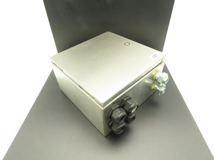 Hoffman CSD12126SS Stainless Steel Electrical Enclosure 12x12x6" Wall Mount 3R