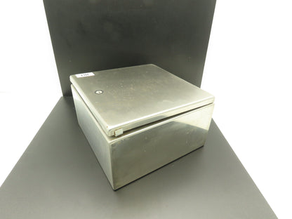 Hoffman CSD12126SS Stainless Steel Electrical Enclosure 12x12x6" Wall Mount 3R