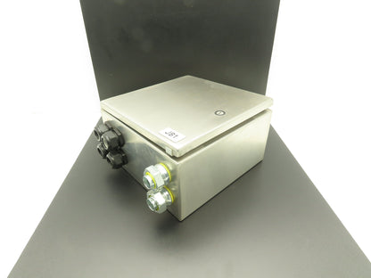 Hoffman CSD12126SS Stainless Steel Electrical Enclosure 12x12x6" Wall Mount 3R