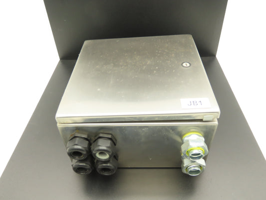 Hoffman CSD12126SS Stainless Steel Electrical Enclosure 12x12x6" Wall Mount 3R