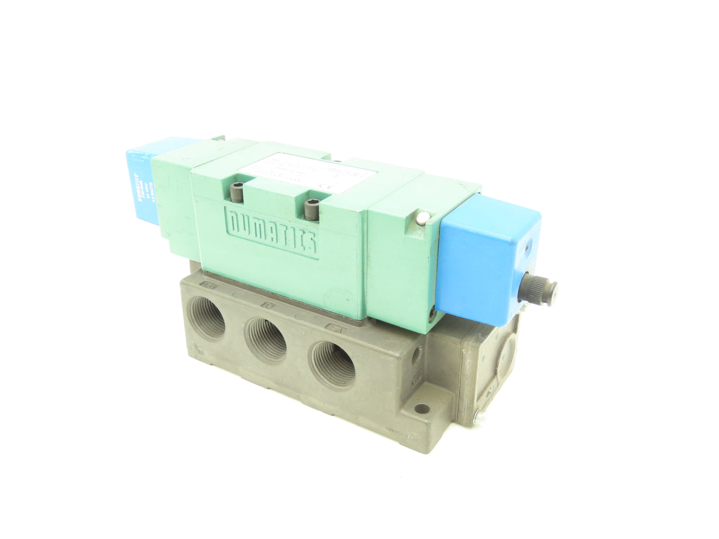 Numatics 555BB63AMT00061 Directional Solenoid Valve 24VDC 3/4"NPT Manifold