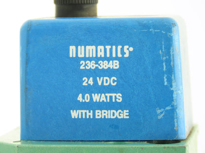 Numatics 555BB63AMT00061 Directional Solenoid Valve 24VDC 3/4"NPT Manifold