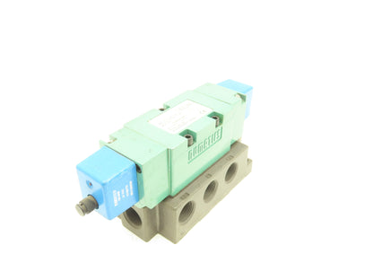 Numatics 555BB63AMT00061 Directional Solenoid Valve 24VDC 3/4"NPT Manifold