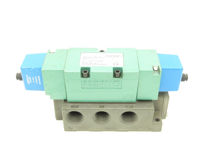 Numatics 555BB63AMT00061 Directional Solenoid Valve 24VDC 3/4"NPT Manifold