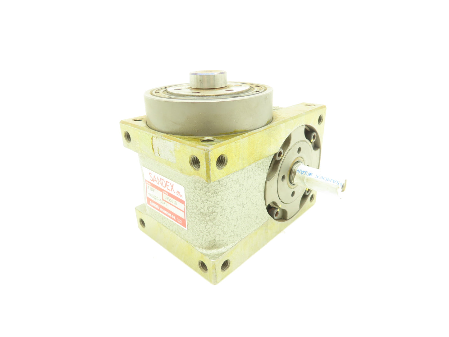 Sankyo Sandex 4.5DF-03302R-S3A1 Rotary Indexing Drive 85mm OD Dual Input