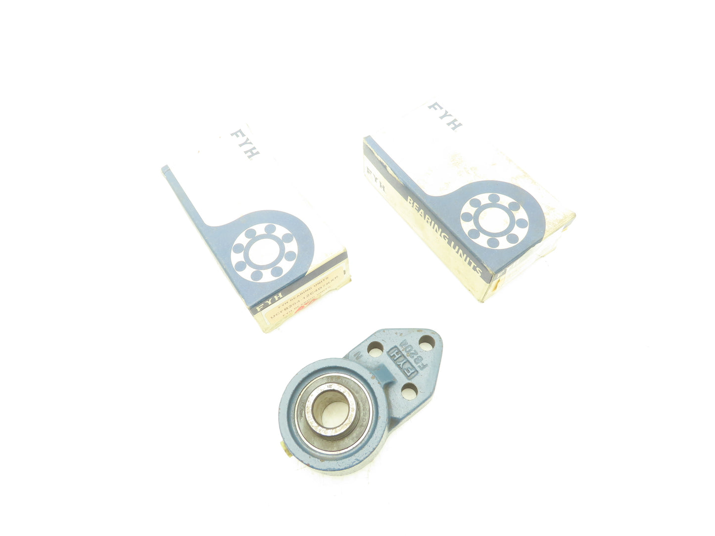 FYH UCFB204-12C4D7KXK Flange Mount Bearing 3/4" Bore 3-Bolt FB204  Lot of 3