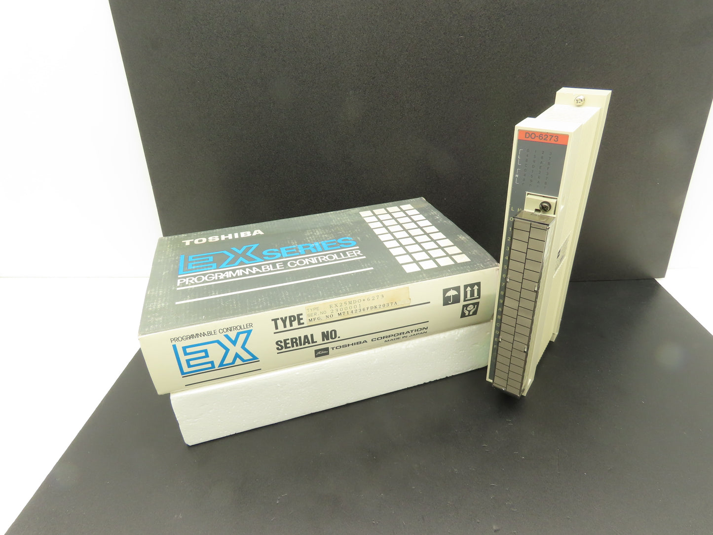 Toshiba EX25MDO*6273 PLC EX Programmable Controller Output Module 12/24VDC