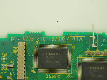 Fanuc A20B-8101-0760/01A Printed Circuit Board PCB I/O Machine Control Card