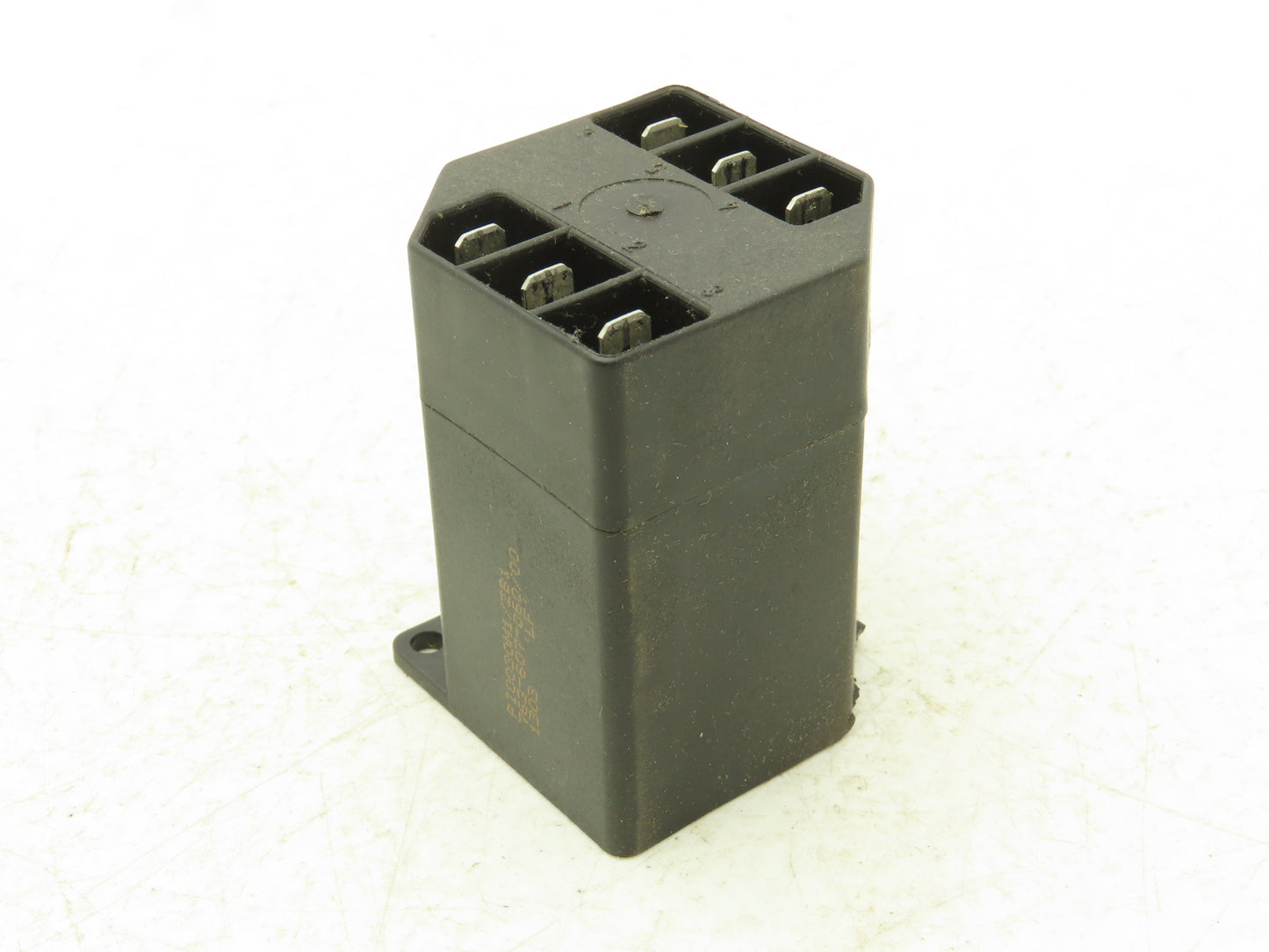 AEG 763-607-060/00 Ignition Transmitter 6 Terminal Has One Mounting Tab Missing