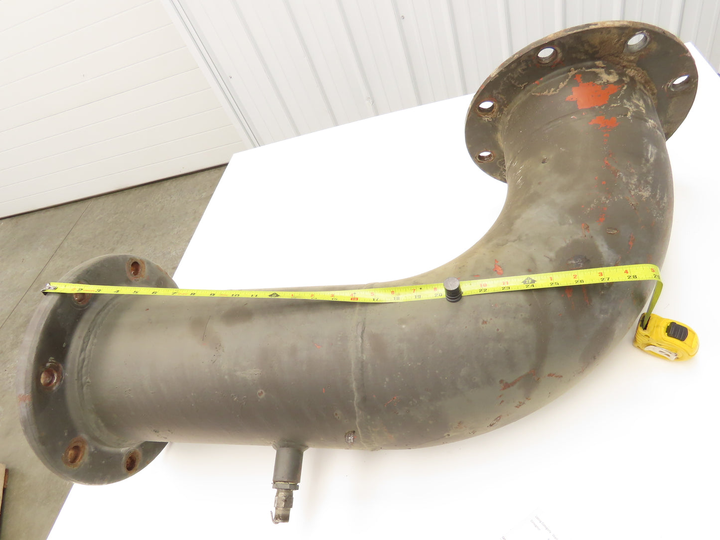 8" 90° Pipe Elbow ANSI 8" 150 Flange 27-1/2" x 15"