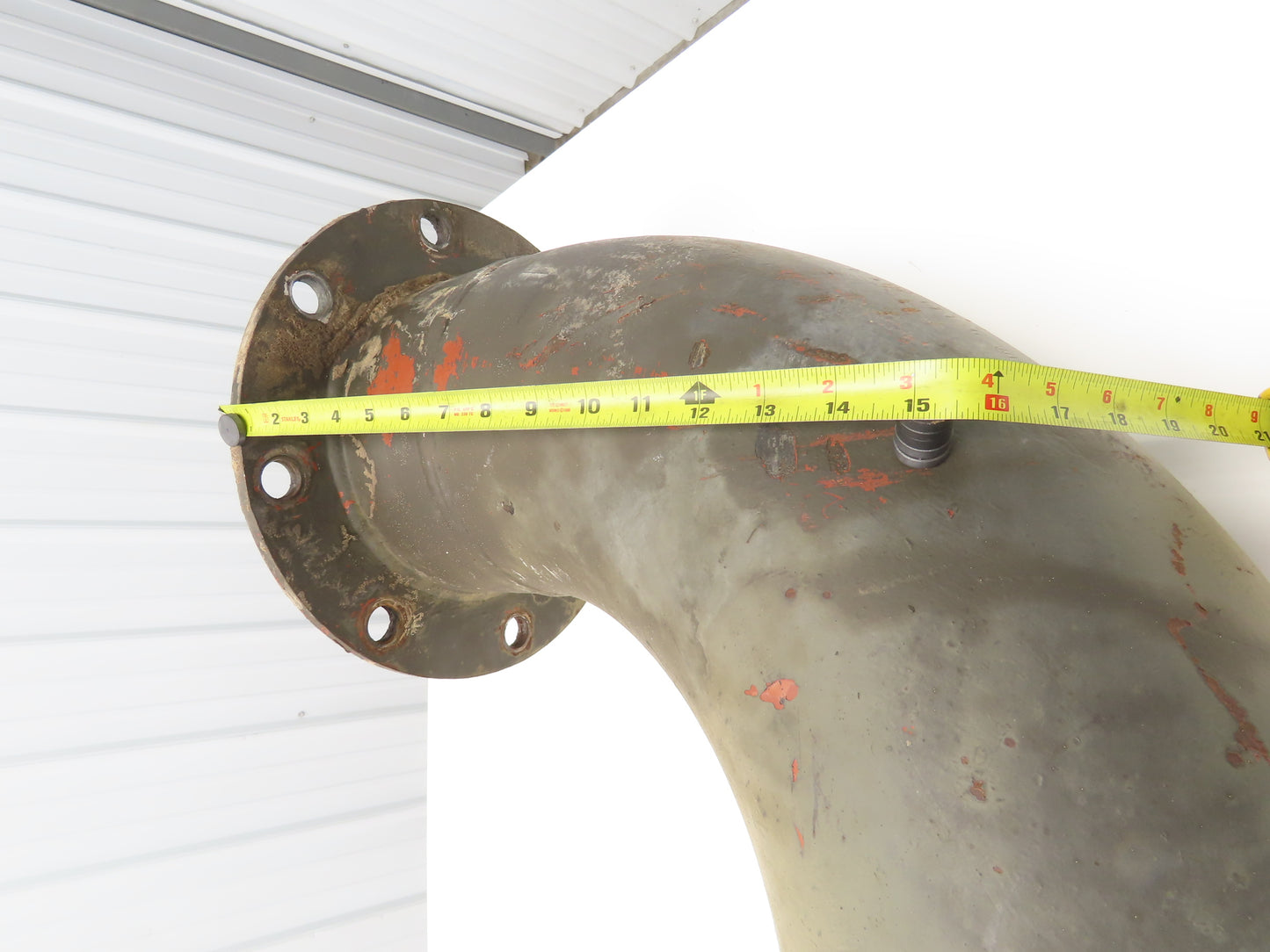 8" 90° Pipe Elbow ANSI 8" 150 Flange 27-1/2" x 15"