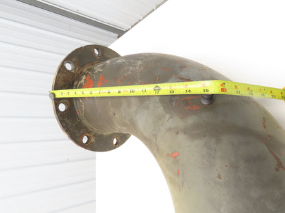 8" 90° Pipe Elbow ANSI 8" 150 Flange 27-1/2" x 15"