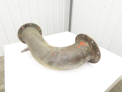 8" 90° Pipe Elbow ANSI 8" 150 Flange 27-1/2" x 15"