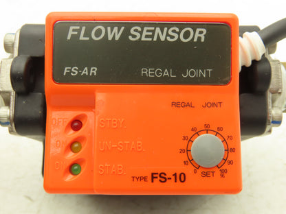 Regal Joint FS-310AR Flow Meter Sensor 24VDC 1/2" NPT Type FS-3