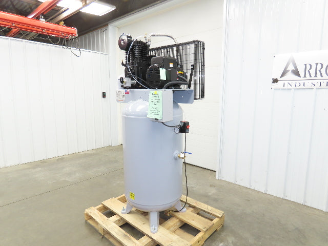 BelAire BA Reciprocating Air Compressor 23CFM 7.5HP 230V 1Ph 80 Gal