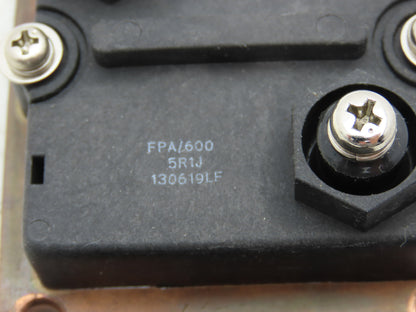 FPA/600 5R1J Copper Water Block W 2 Thick Film Chassis Mount 600W Resistors