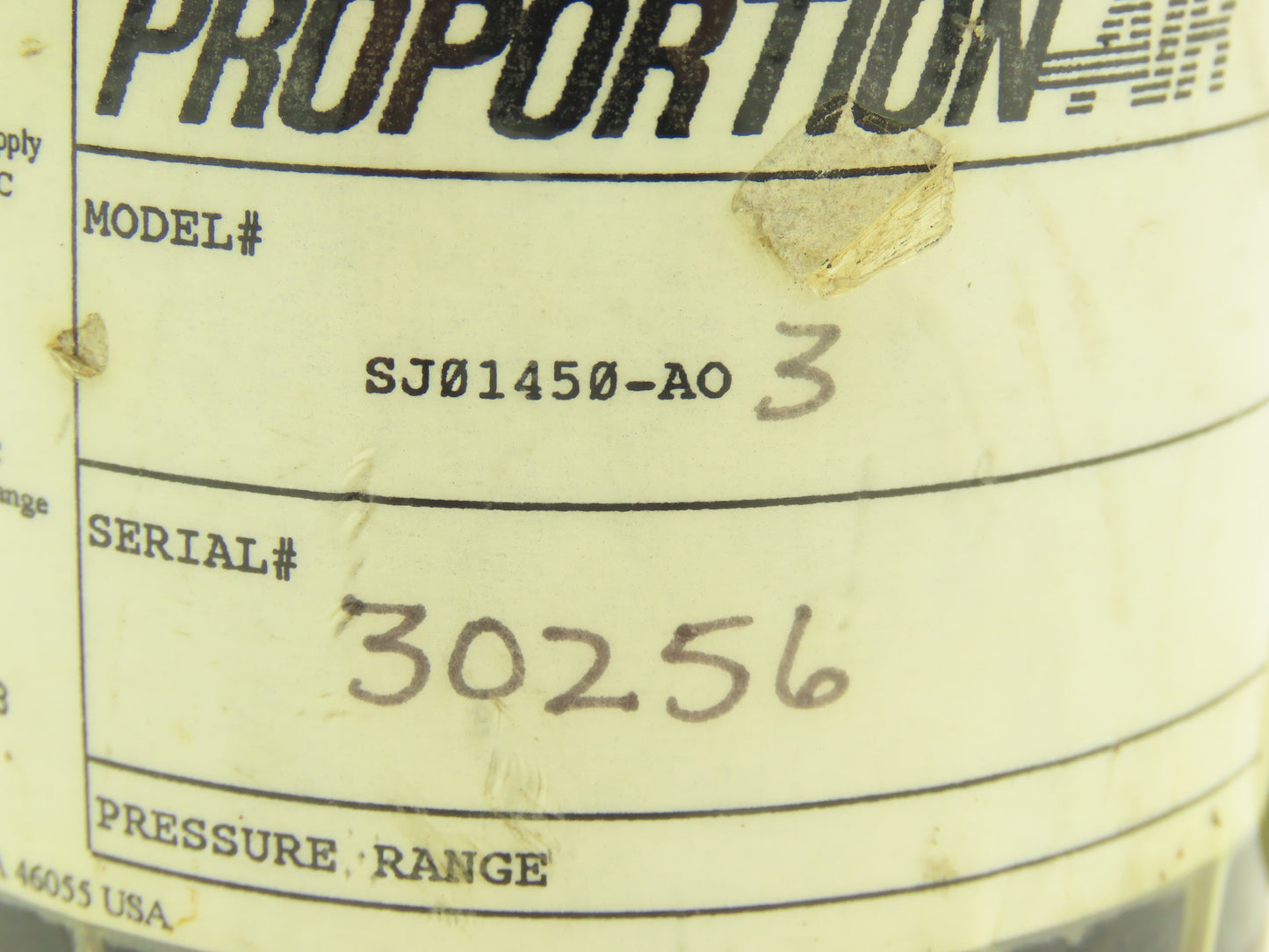 Proportion-Air SJ01450-AO Pneumatic Control 15-24VDC