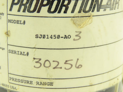 Proportion-Air SJ01450-AO Pneumatic Control 15-24VDC