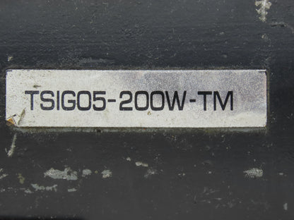 Toshiba RA10M AC Servo Motor 200W 3000 RPM 14mm Shaft