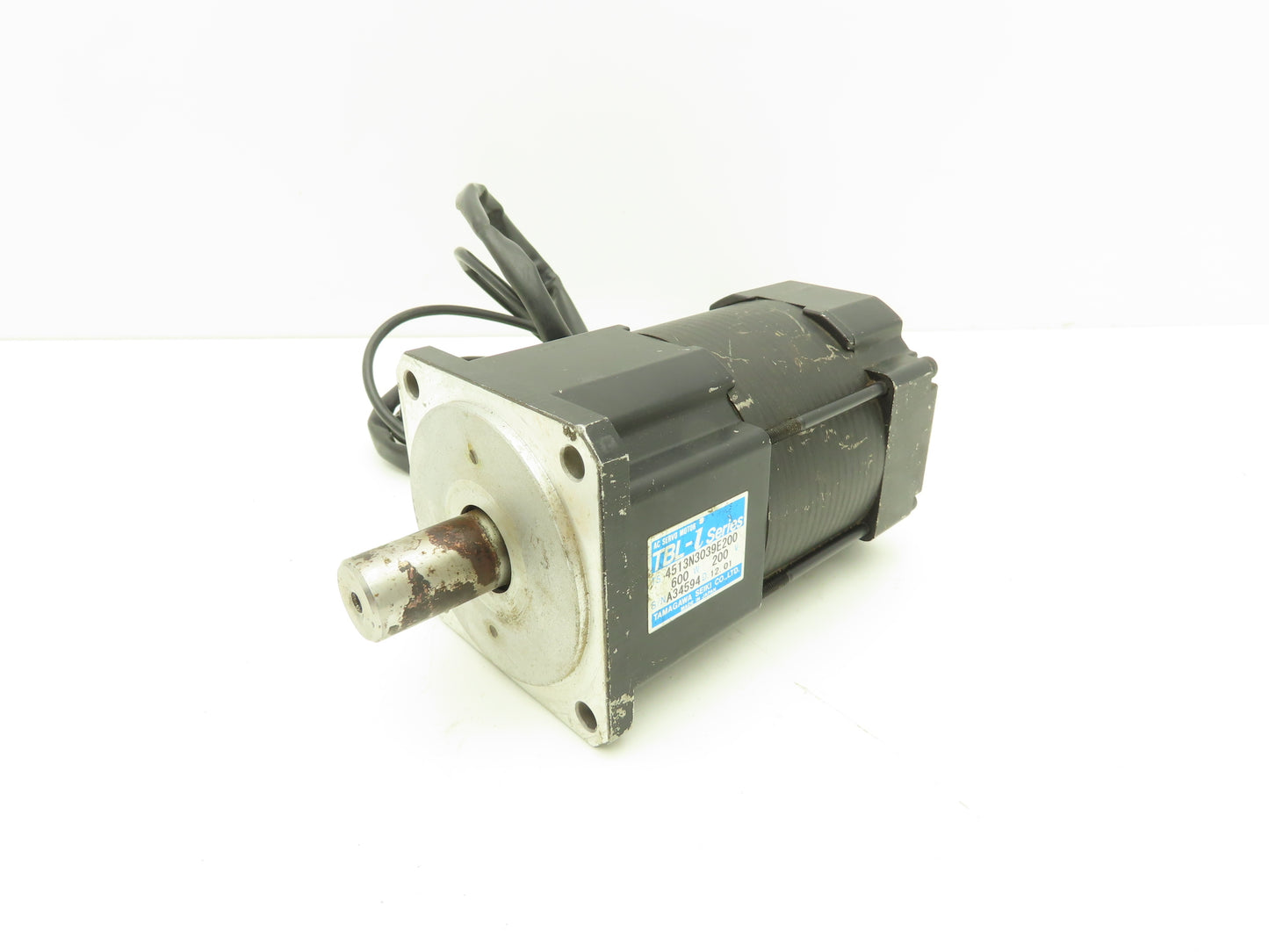 Tamagawa Seiki 4513N3039E200 TBL-i Ser AC Servo Motor 200V 1PH 600W