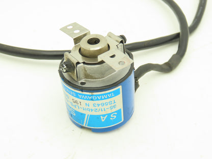 Tamagawa Seiki 35-11/24bit-LPS-5V Rotary Encoder 6mm Hollow Shaft TS5643N195