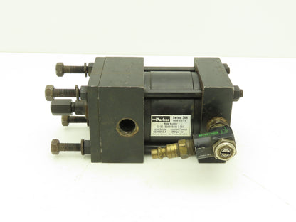 Parker 02.50 TB2ANUS19A Pneumatic Air Cylinder 2-1/2" Bore 3/4" Stroke 250psi