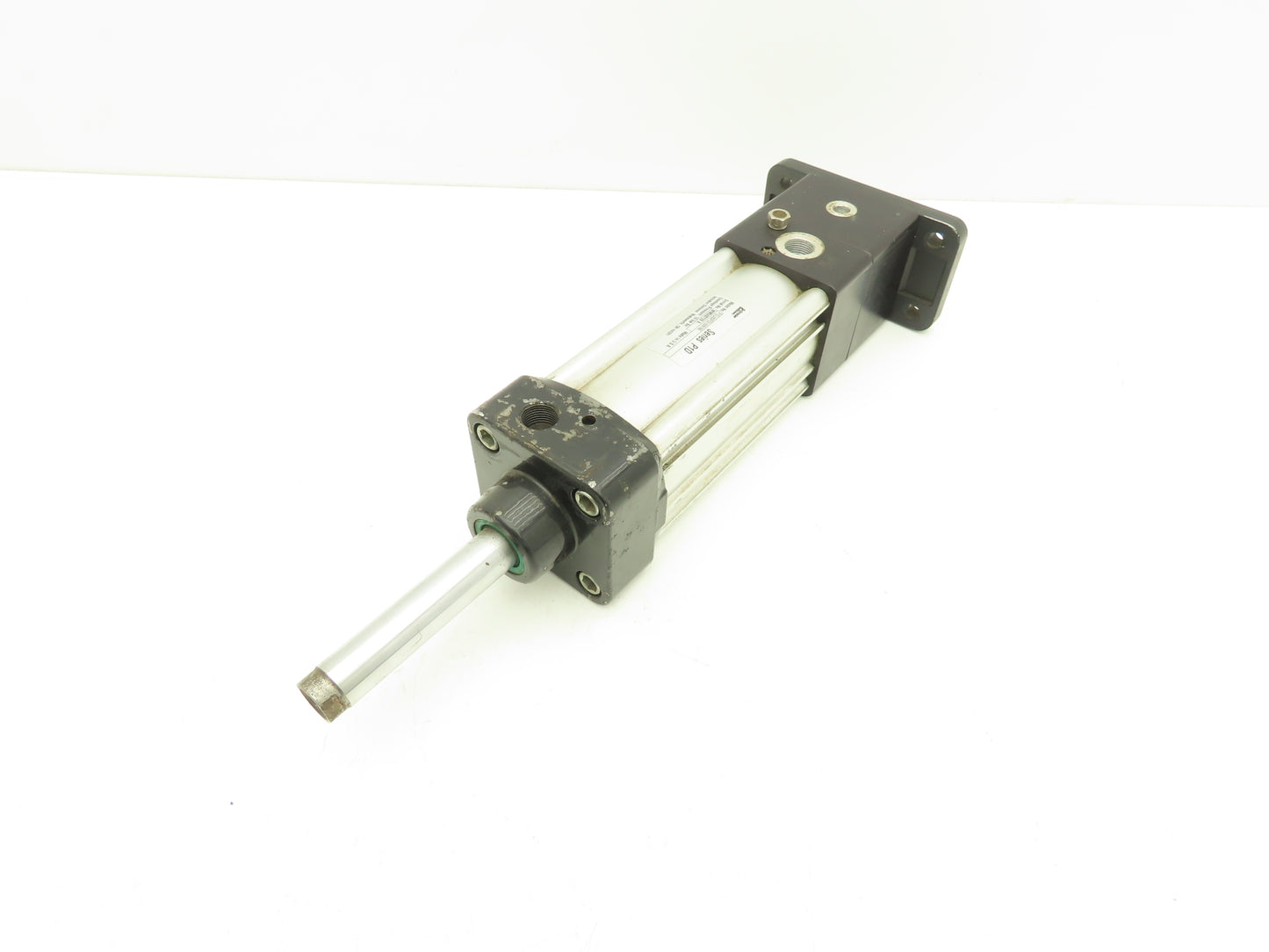 Schrader Bellows P1DL063FC0100N1N6 Air Cylinder 63mm Bore 100mm Stroke Rod Lock