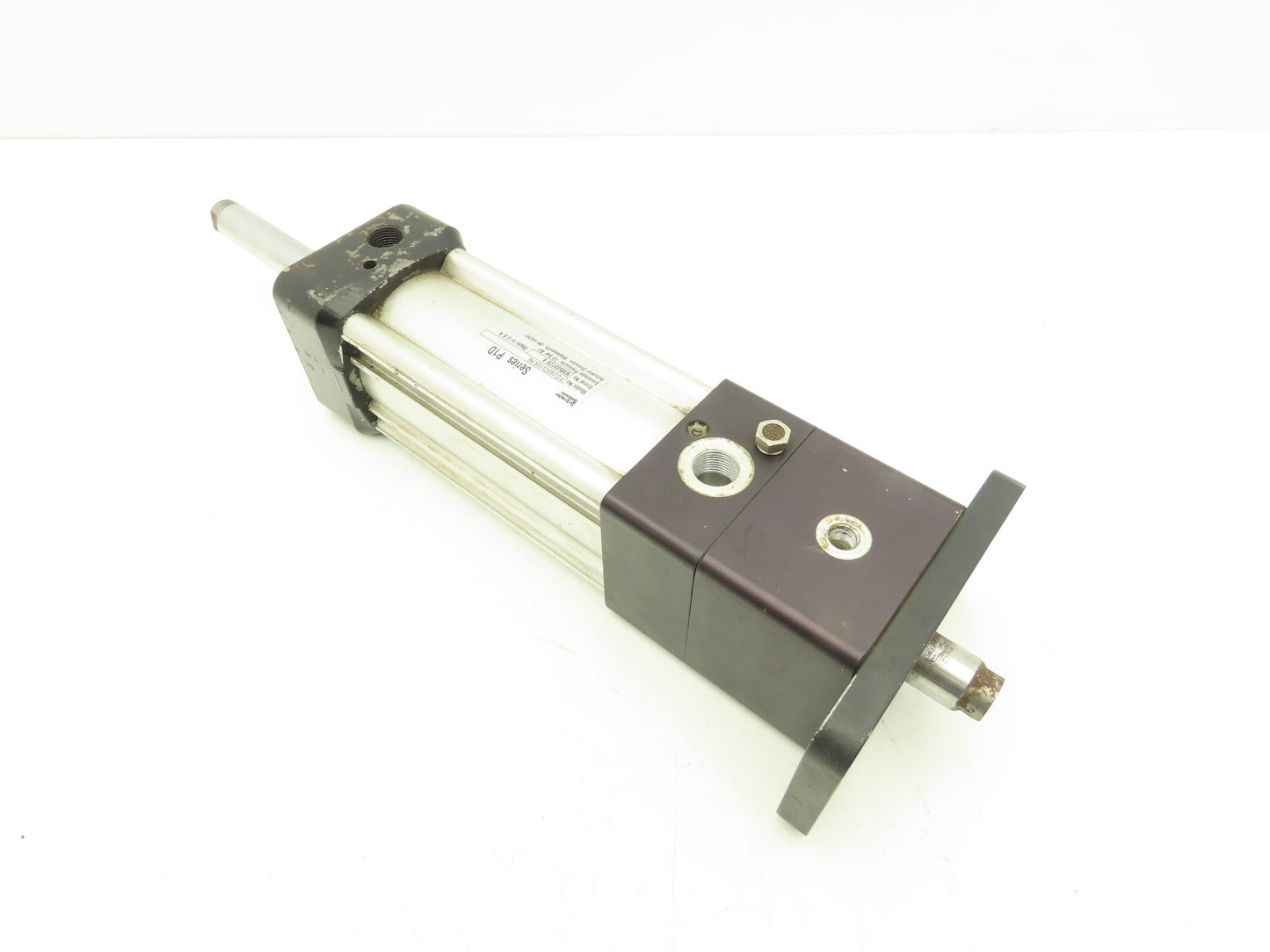 Schrader Bellows P1DL063FC0100N1N6 Air Cylinder 63mm Bore 100mm Stroke Rod Lock