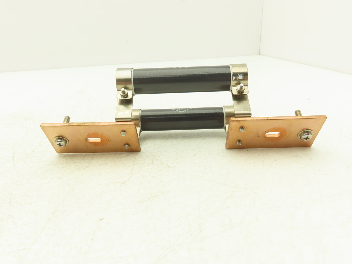 TKK ER50SP Ceramic Resistor Stainless Steel Clamps & Copper Busbars 100O M