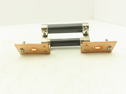 TKK ER50SP Ceramic Resistor Stainless Steel Clamps & Copper Busbars 100O M