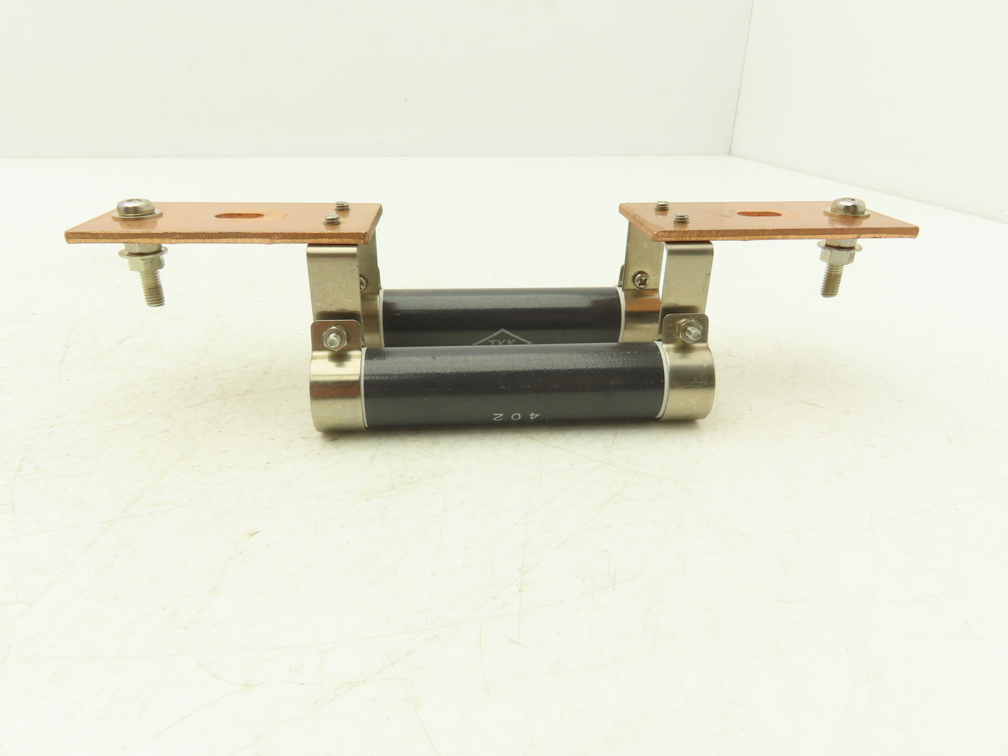 TKK ER50SP Ceramic Resistor Stainless Steel Clamps & Copper Busbars 100O M